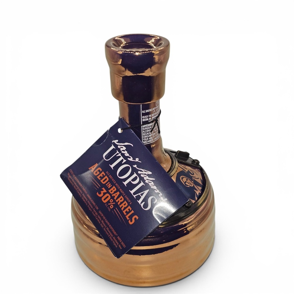 Samuel Adams Utopias 2025 Empty Bottle Limited Edition with Box and Hang Tag